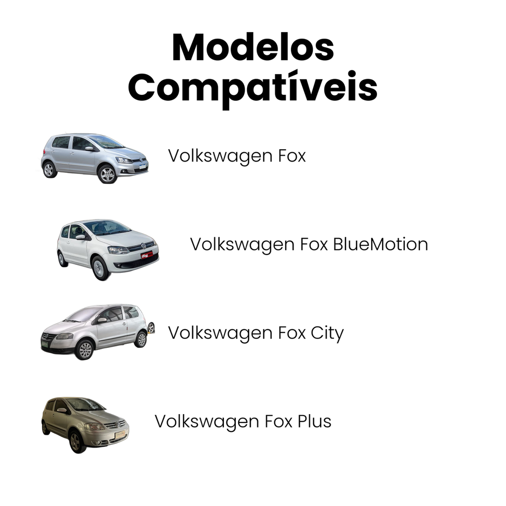 Coxim Amort Diant Volkswagen Fox Polo SpaceFox CrossFox 2002 - Imagem 4