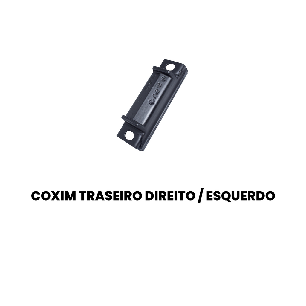 Coxim Tras Dir Esq Fiat 147 76-86 Uno 85-95 Elba Premio 86-9 - Imagem 2