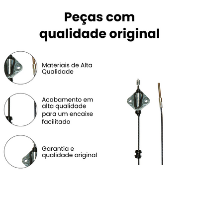 Cabo de Freio Ford Fiesta Original IKS-2268 - Imagem 3