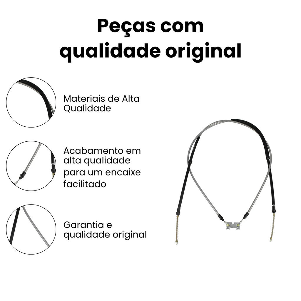 Cabo de Freio Ford Fiesta Ecosport Original IKS-2270 - Imagem 2