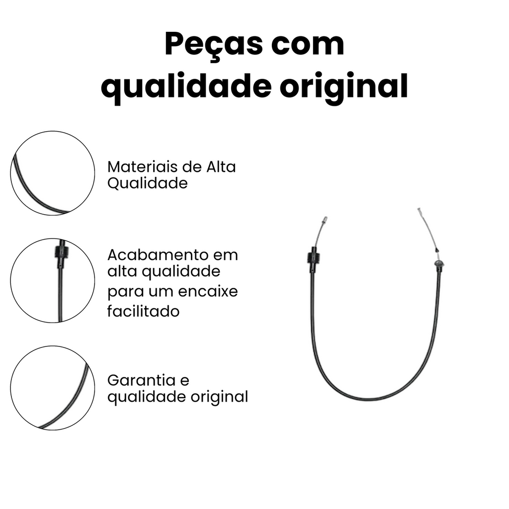 Cabo Embreagem Ford Escort Verona 83-92 1.6 CHT - Imagem 3