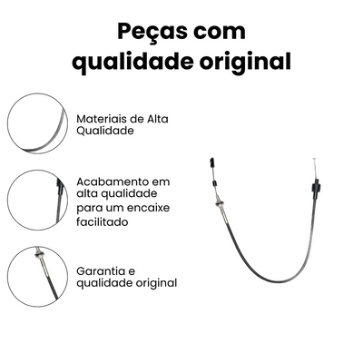 Cabo Embreagem Ford Pampa Belina AP 1.6 1.8 - Imagem 3