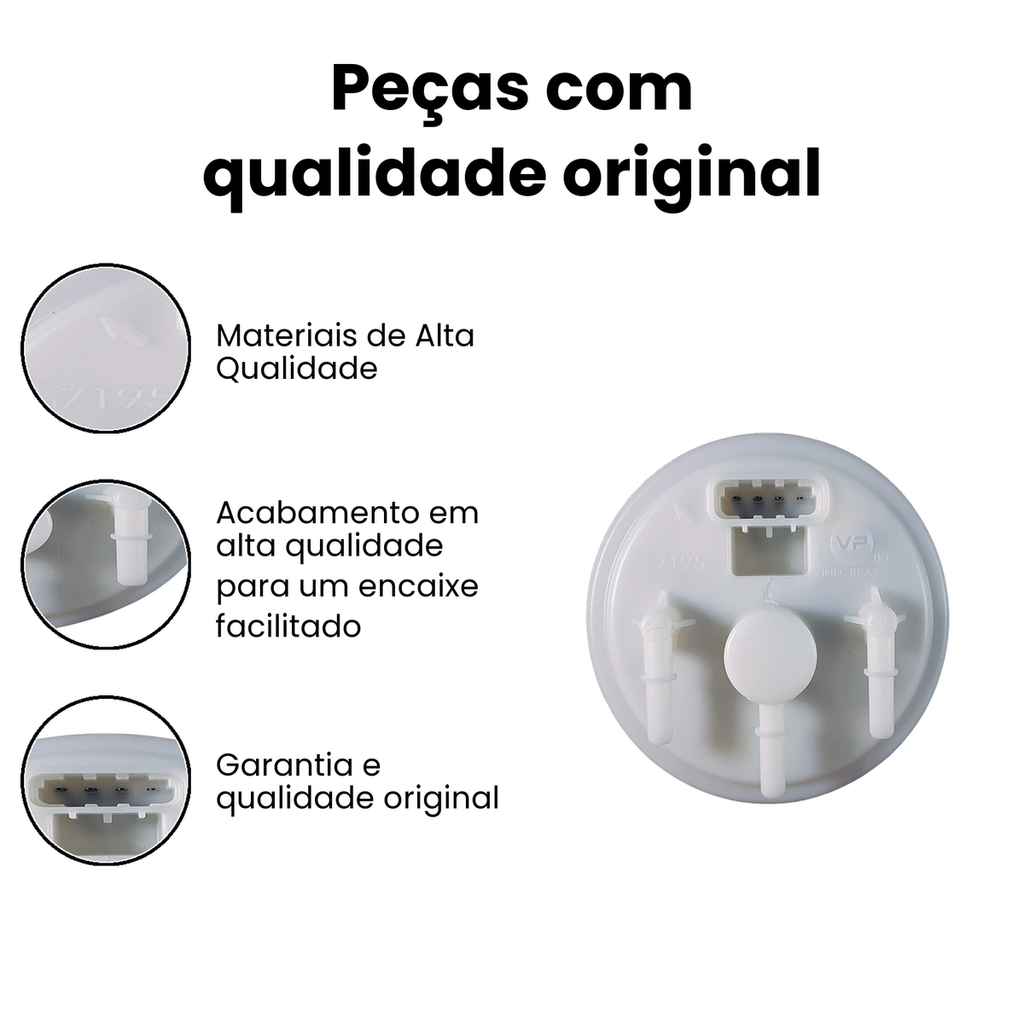 FLANGE BOMBA COMBUSTÍVEL DS LINEA LINEA - Imagem 3