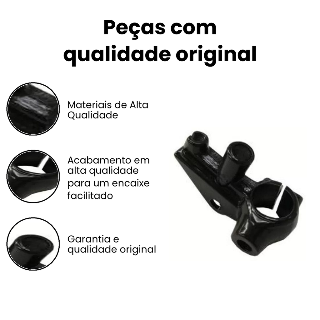 Manicoto Embreagem Titan KS Preto - CG CG - Imagem 3