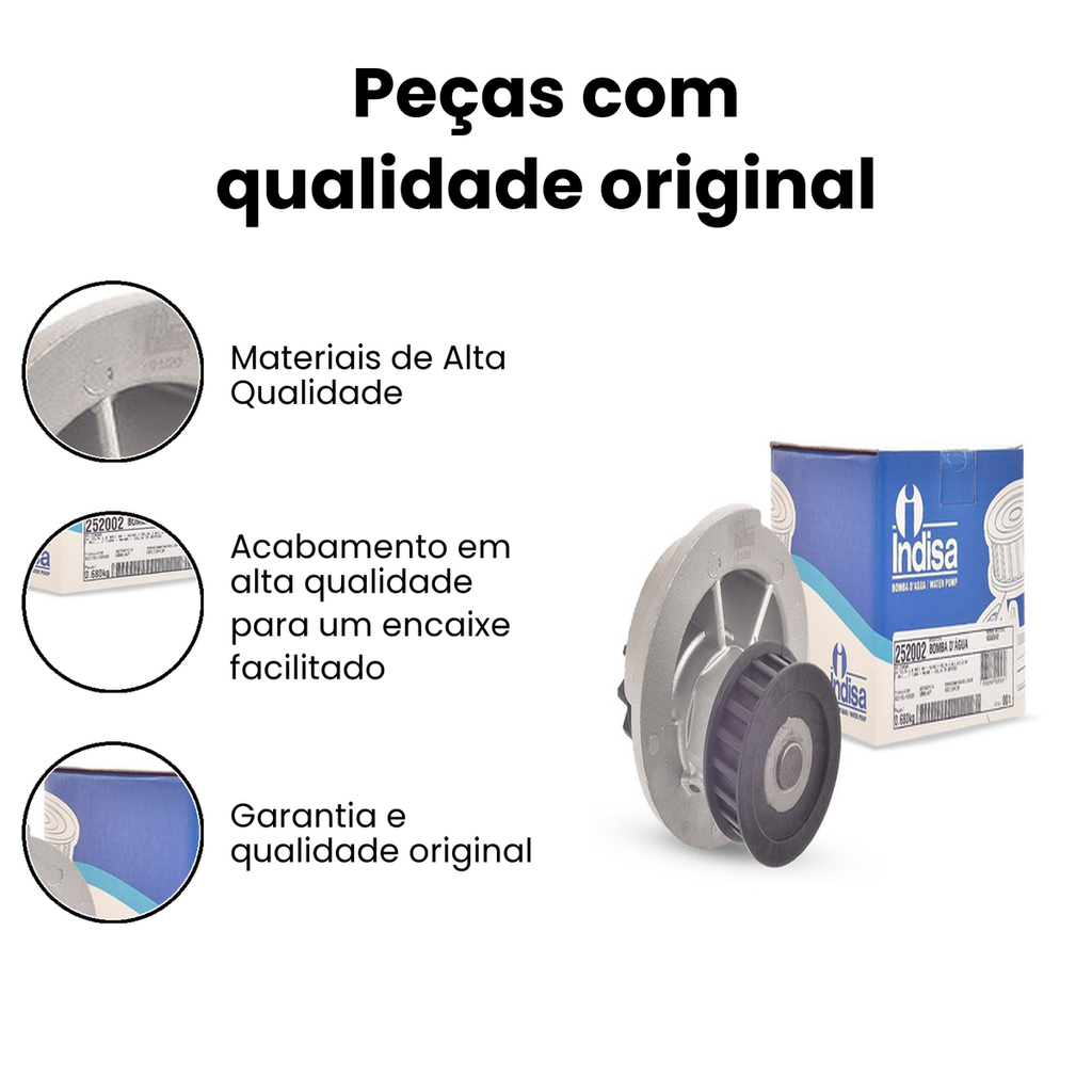 Bomba de Água INDISA - Corsa Corsa - Imagem 3
