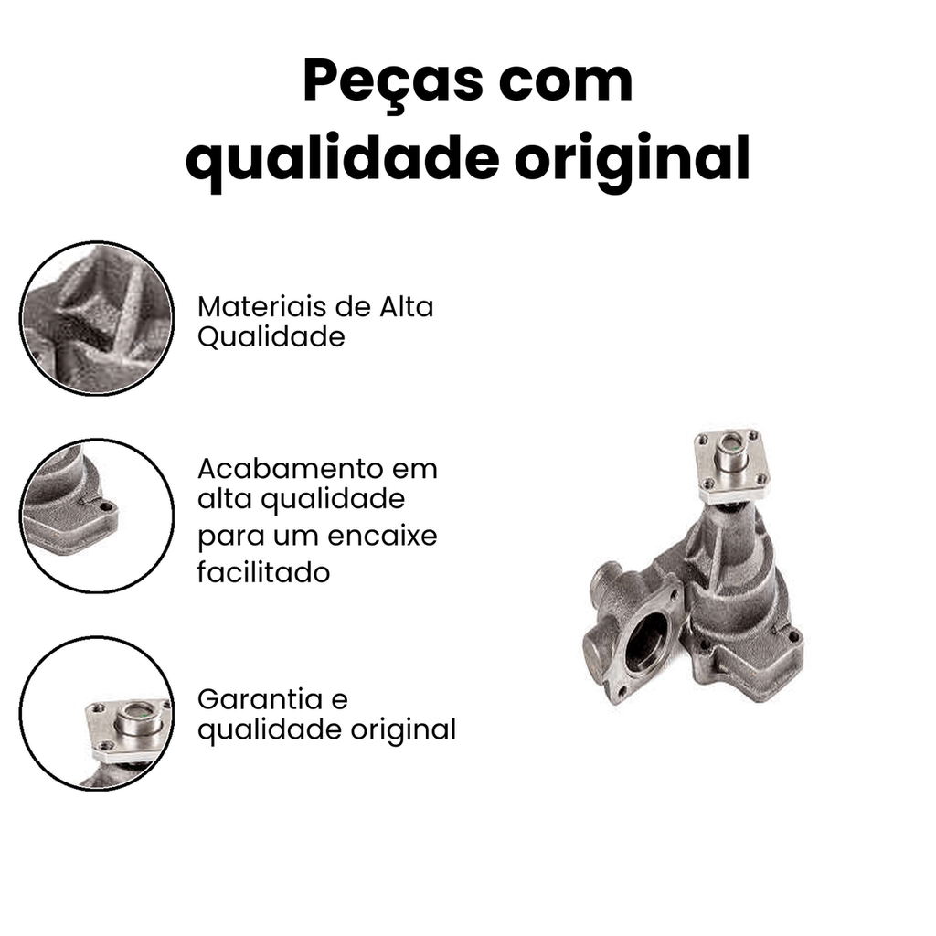 Bomba de Água INDISA Chevette - 258001 - Imagem 3