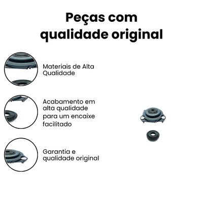 Coxim Amortecedor Dianteiro (D/E) Ecosport Fiesta - Imagem 3