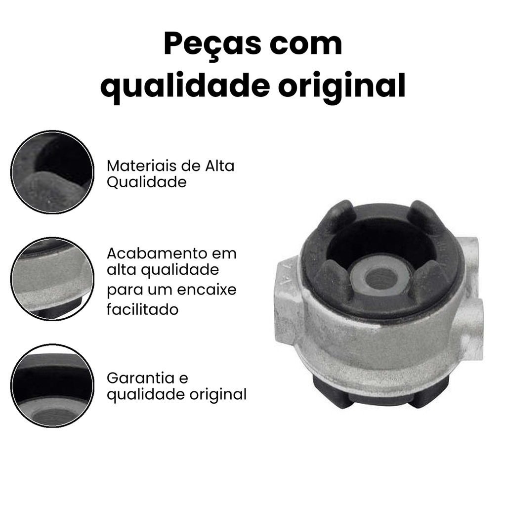 Coxim Câmbio Dianteiro Sampel Ka Ka - Imagem 3