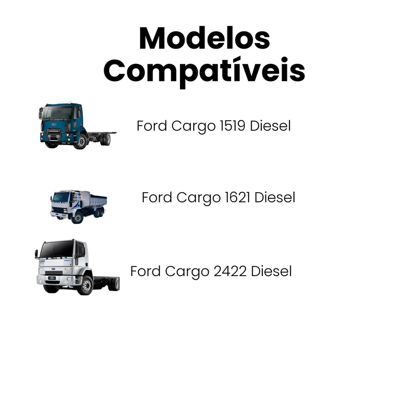 Bloco Radiador Ford Cargo 1519 1621 2323 2422 Diesel 1998-20 - Imagem 4