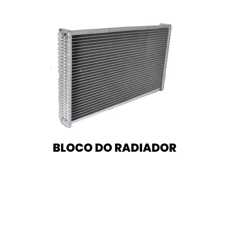 Bloco Radiador Volkswagen Kombi Bus T2 T3 1979-2013 1980-199 - Imagem 2