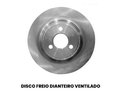 Disco de Freio Dianteiro Sólido Kwid | MAHLE DF908 - Imagem 2