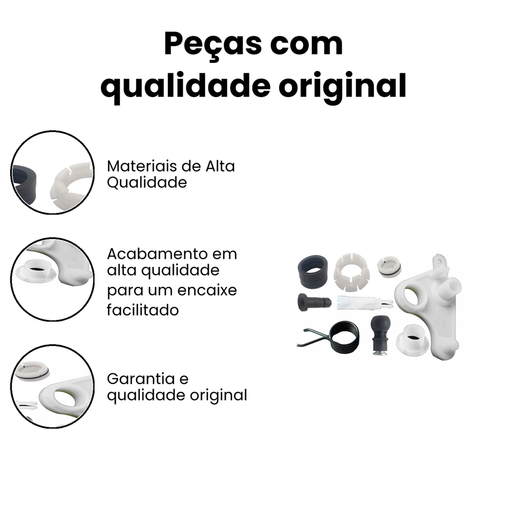 Kit Alavanca Câmbio Completo Corsa Celta - Imagem 3