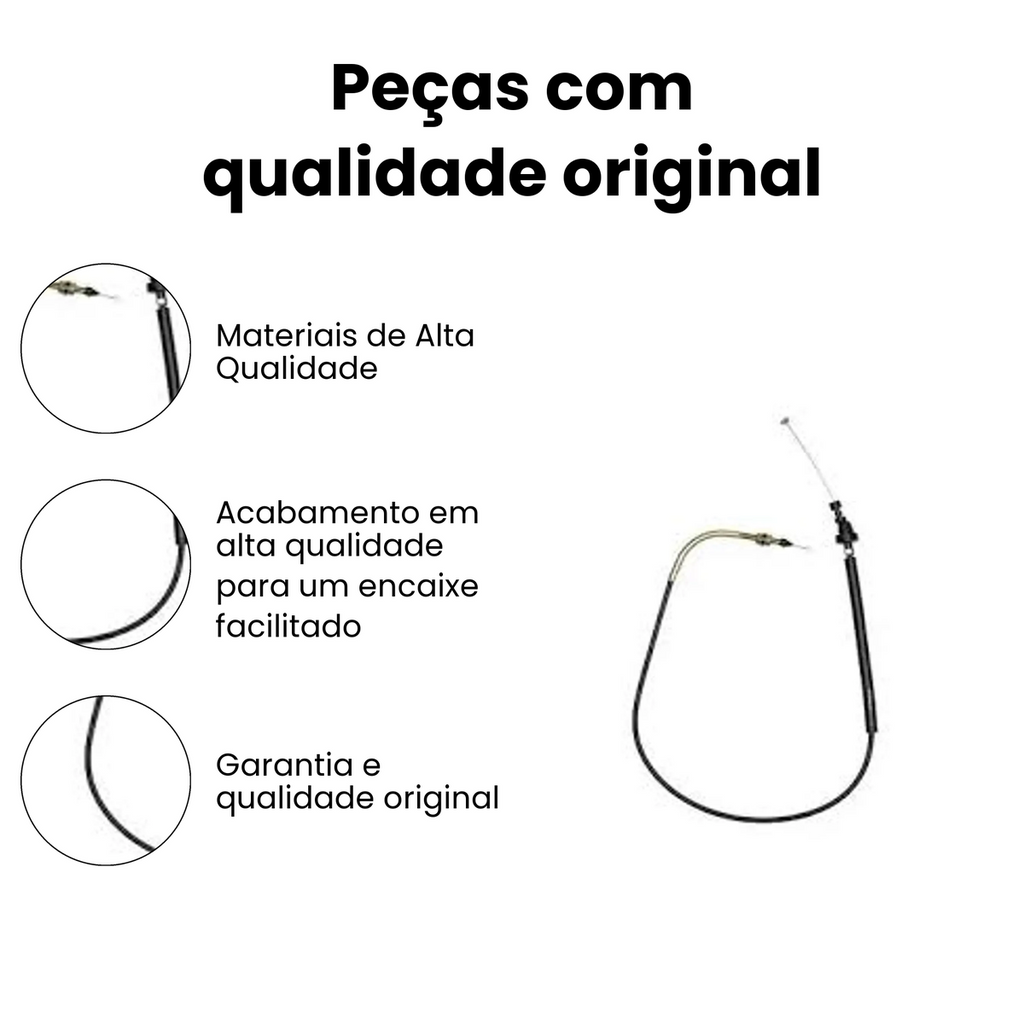 Cabo Acelerador Dianteiro Fiat Palio 96-03 IKS-3112 - Imagem 3