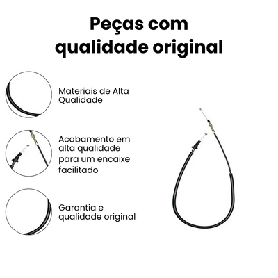 Cabo Acelerador Dianteiro Fiorino Fiasa 1.5 97-02 - Imagem 3