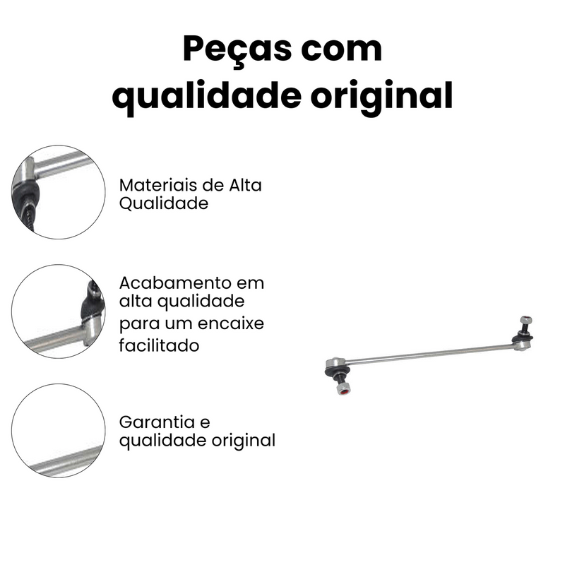 Bieleta Dianteira Direita Esquerda Renault Captur 2012-2021 - Imagem 3