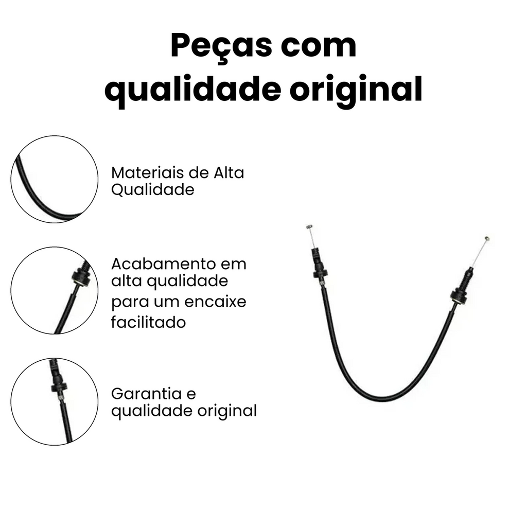 Cabo Acelerador Dianteiro Siena Palio - Imagem 3