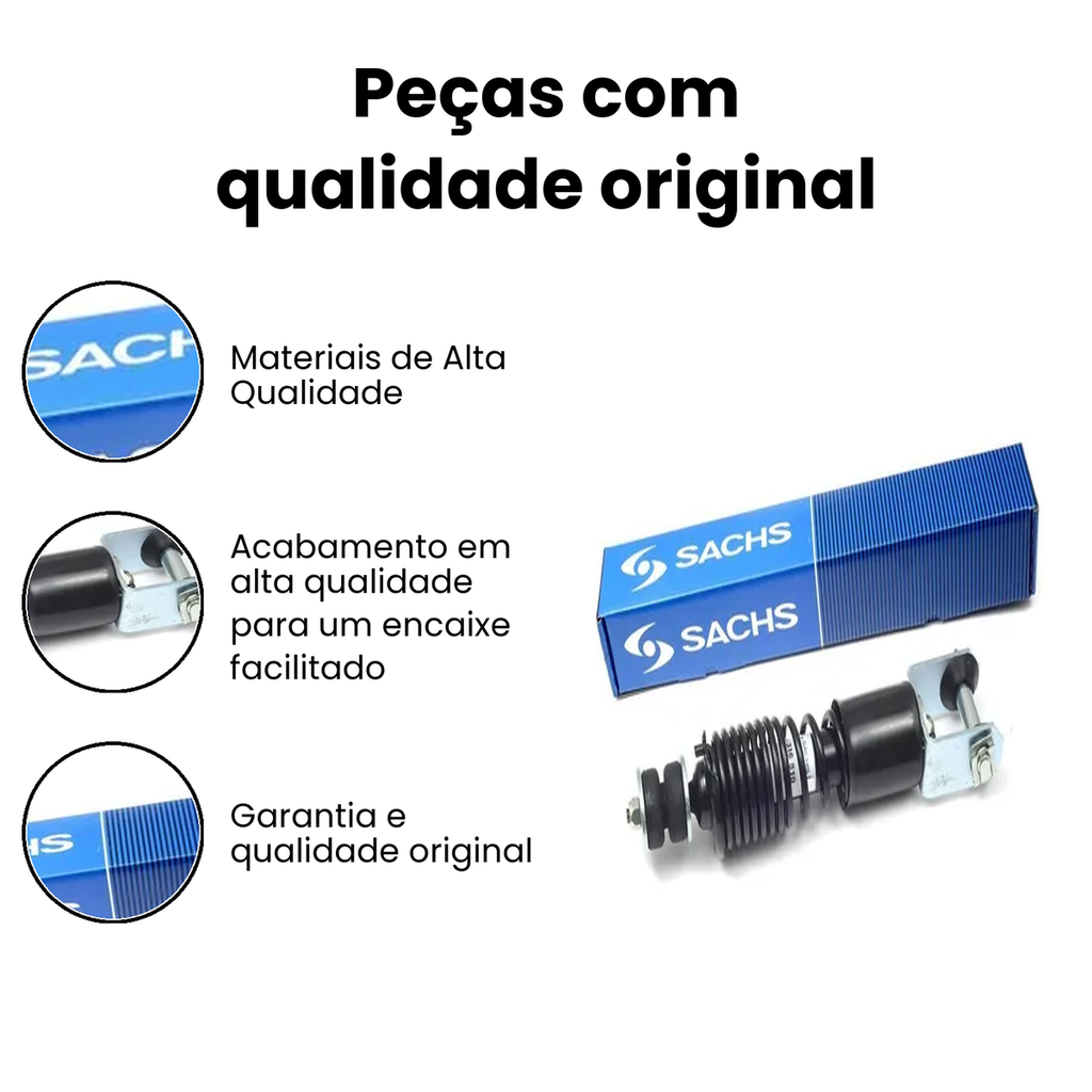 Amortecedor Cabine ZF Accelo - Imagem 3