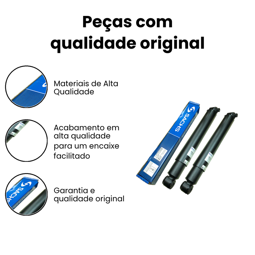 Amortecedor Cabine ZF - R R - Imagem 3