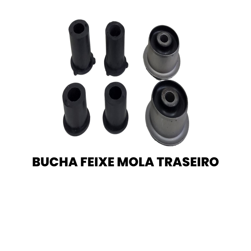 Bucha do Feixe de Mola Traseiro Blazer S10 - Imagem 2