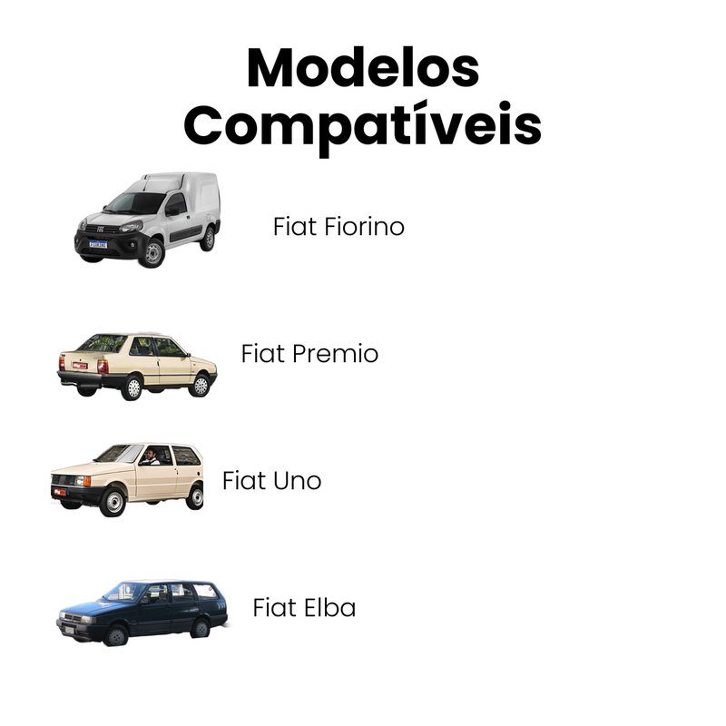 Cabo Freio Fiat Uno Premio Elba Fiorino Dir Esq - Imagem 4