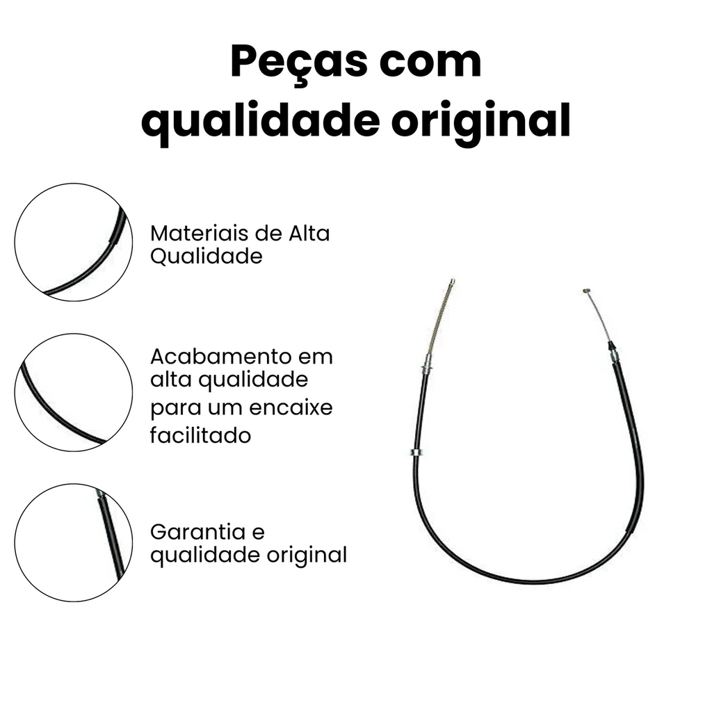 Cabo de Freio Fiat Uno - Cód. IKS-3258 - Imagem 3