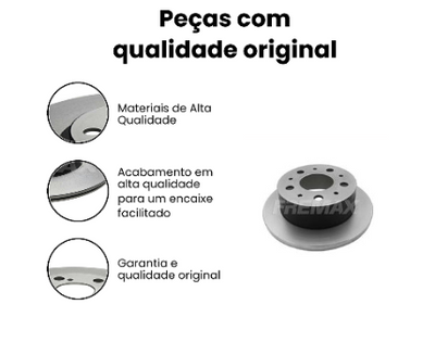 Disco de Freio Traseiro Sólido FREEMAX Ducato - Imagem 3