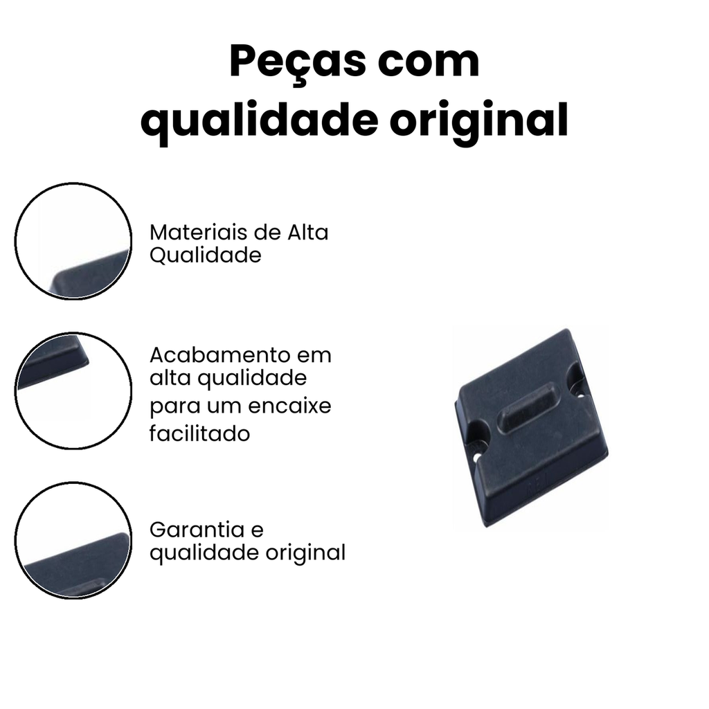 Coxim Mola Traseiro Direito/Esquerdo Uno Elba - Imagem 3