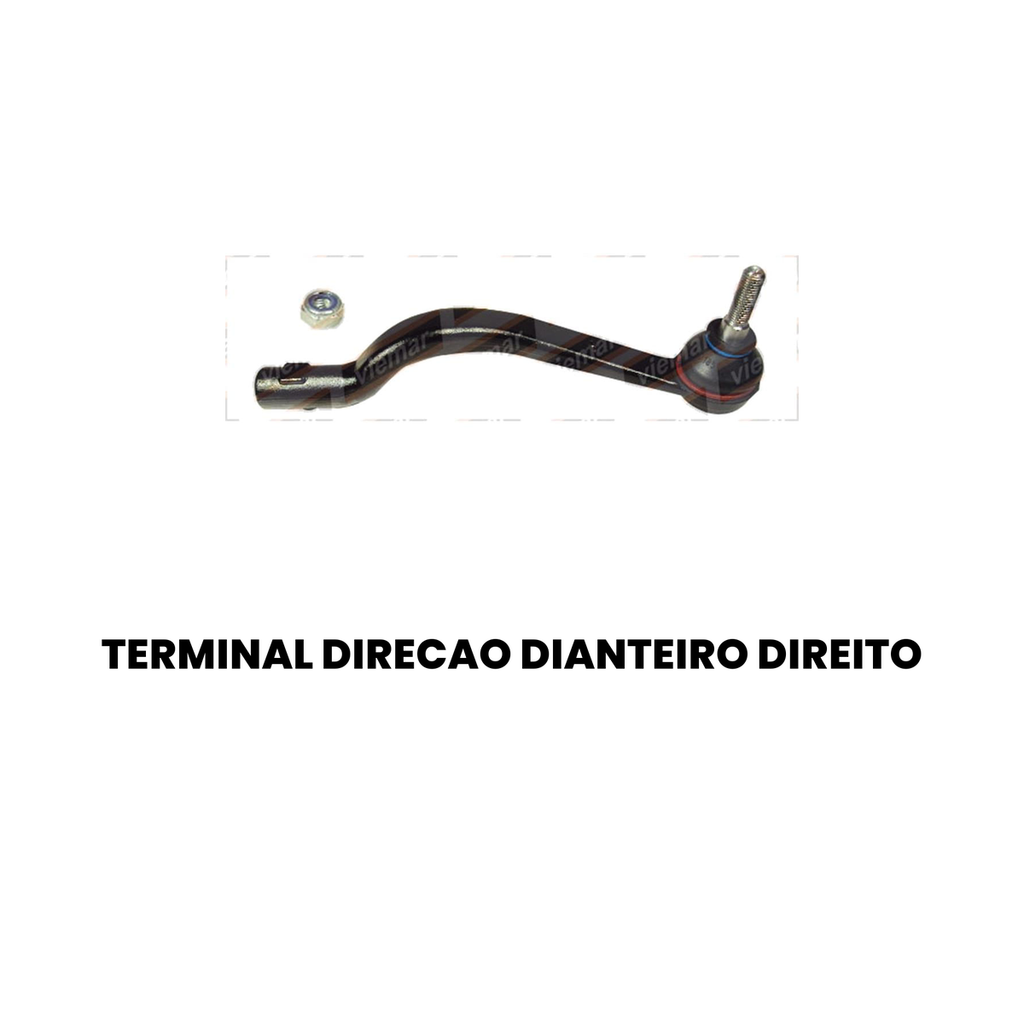 Terminal Direção Dianteiro Direito Sandero Logan - Imagem 2