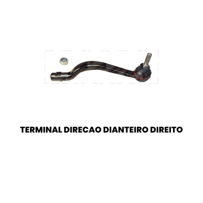 Terminal Direção Dianteiro Direito Sandero Logan - Imagem 2