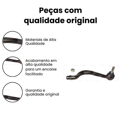 Terminal Direção Dianteiro Direito Sandero Logan - Imagem 3