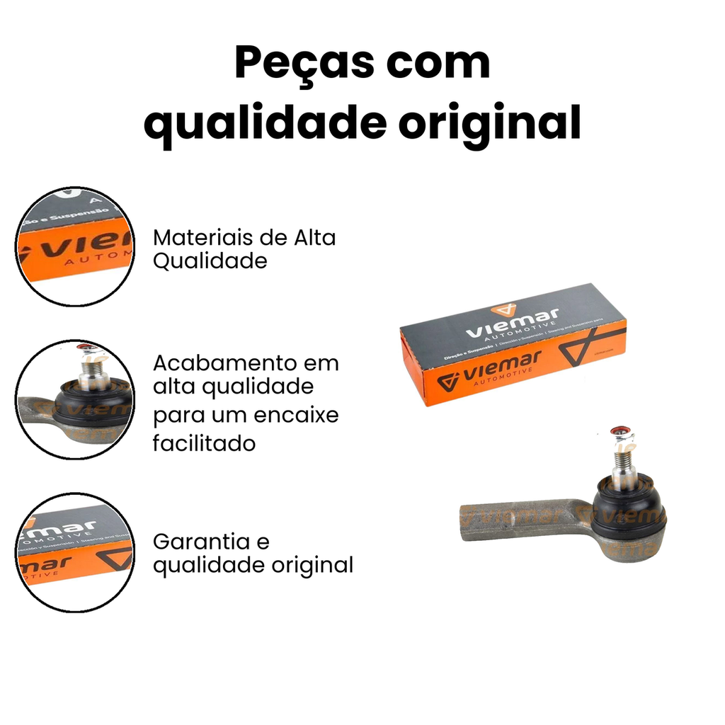 Terminal de Direção Dianteiro Direito HB20 - Imagem 3