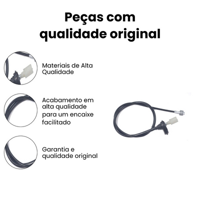 Cabo Velocímetro Fiat Uno Prêmio Original IKS-3404 - Imagem 2
