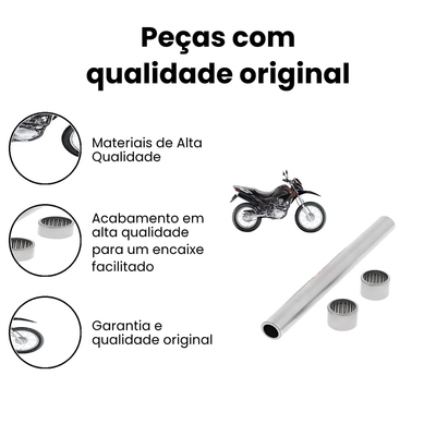 Buchas Balança Bros 125/150/160 CRF230 (Buchas e Rolamentos) - Imagem 3