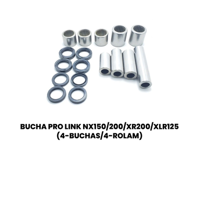 Bucha Pro Link NX150/200/XR200/XLR125 (4 Buchas/Rolam) - Imagem 2