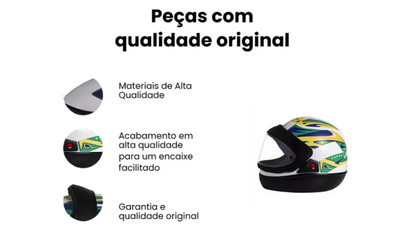 Capacete San Marino Seleção - Imagem 4