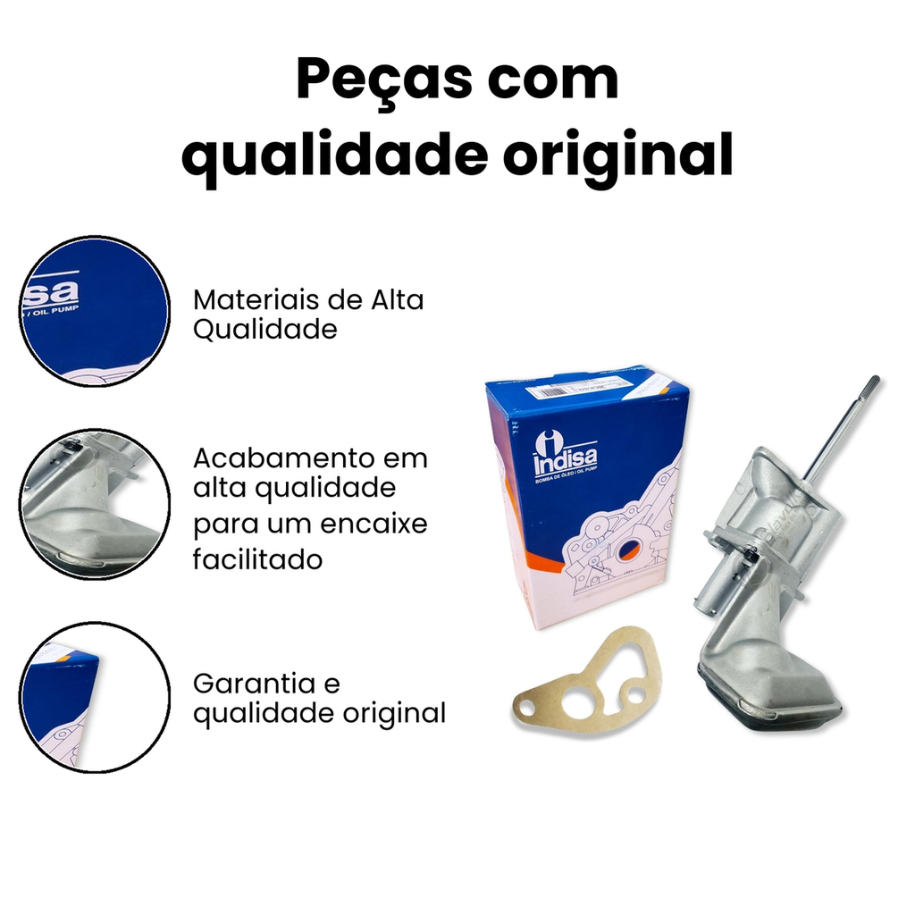 Bomba de Óleo INDISA 147 UNO (35052) - Imagem 3
