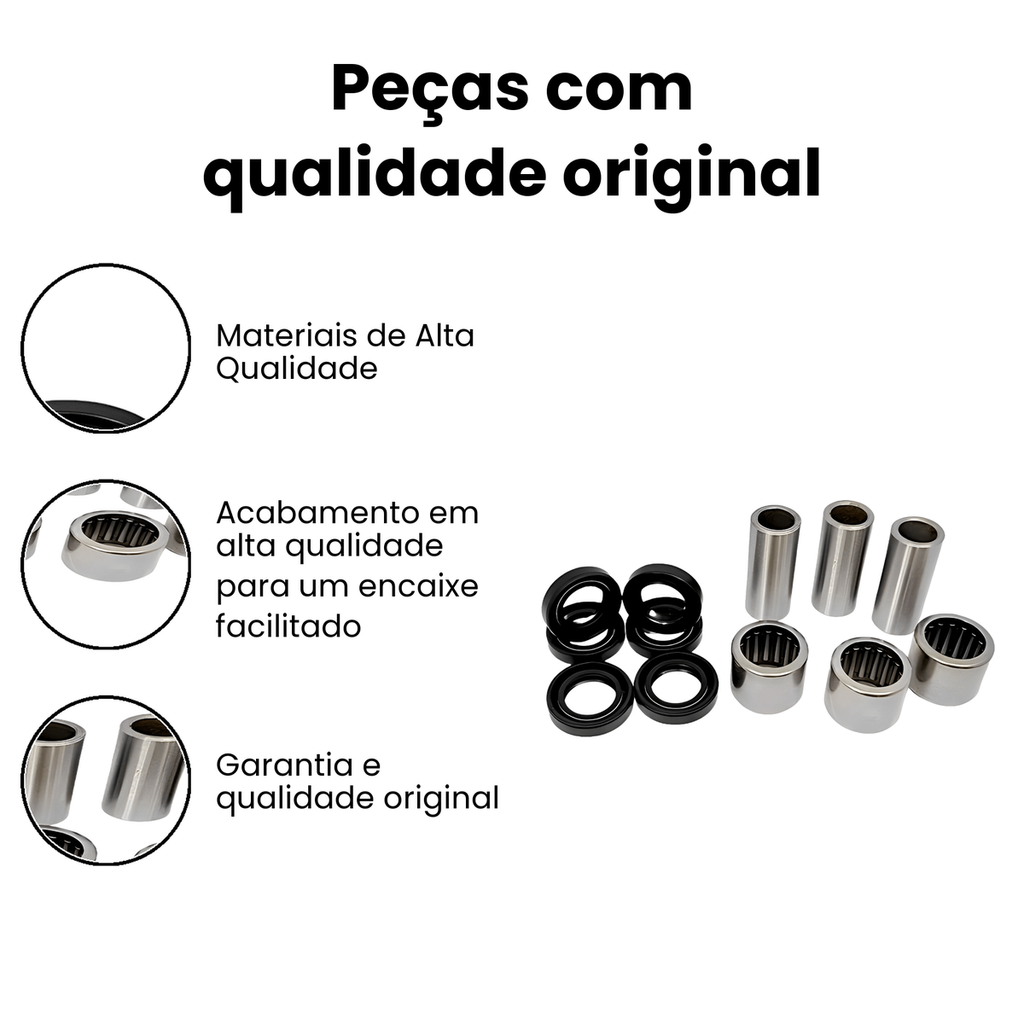 BUCHA PRO LINK CROSSER 150/LANDER 250 (Bucha/Rol/Ret) - Imagem 3