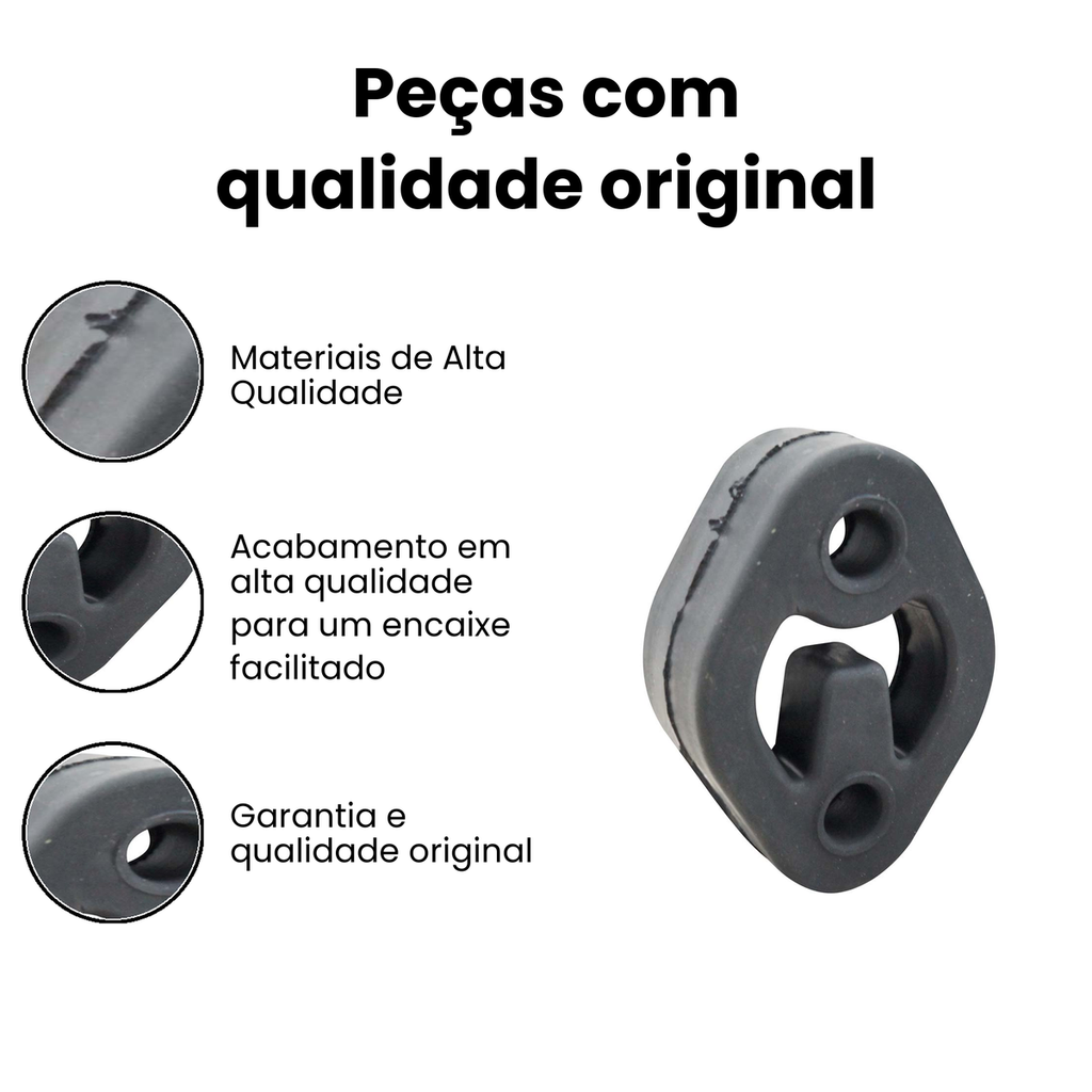 Coxim do Escapamento Uno | Uno | VGERCIE - Imagem 3