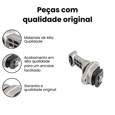 Coxim Câmbio Central Chevette S10 - Imagem 3