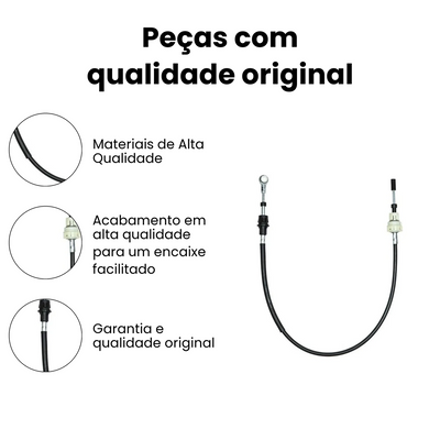 Cabo Engate Seleção Fiat Uno Grand Siena Original - Imagem 3