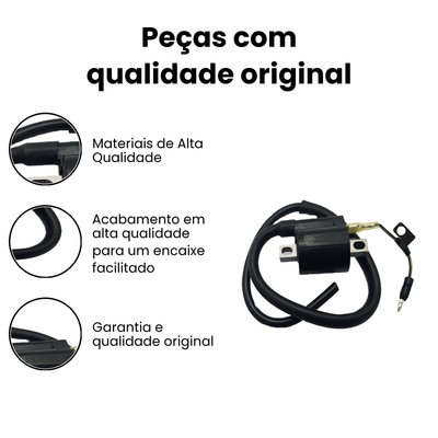 Bobina Ignição CBX250 Twister/BROS150 03/04 - XLR NXR - Imagem 3