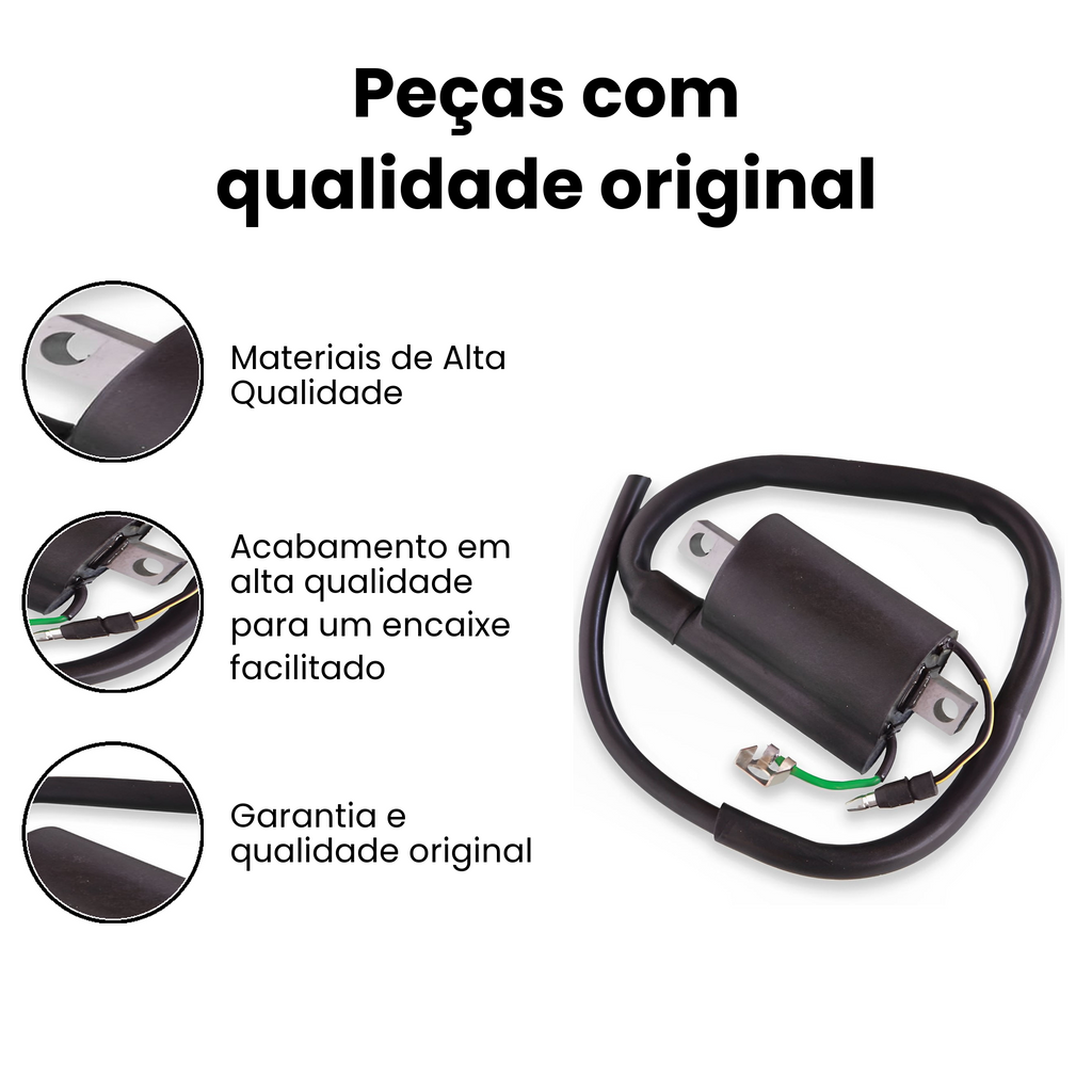 BOBINA Ignição CBX/NX/XR 200 94-02 - Imagem 3