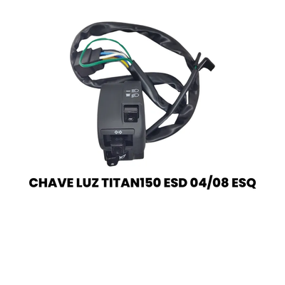 Chave de Luz Titan 150 ESD 04/08 Esq. CG CG - Imagem 2
