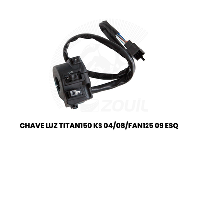 Chave de Luz Titan 150 KS 04/08/Fan 125 09 Esq CG - Imagem 2