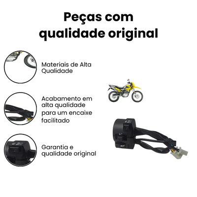 Chave Luz Bros 150 ES 09/14 Esq - NXR (até 60 caracteres) - Imagem 3