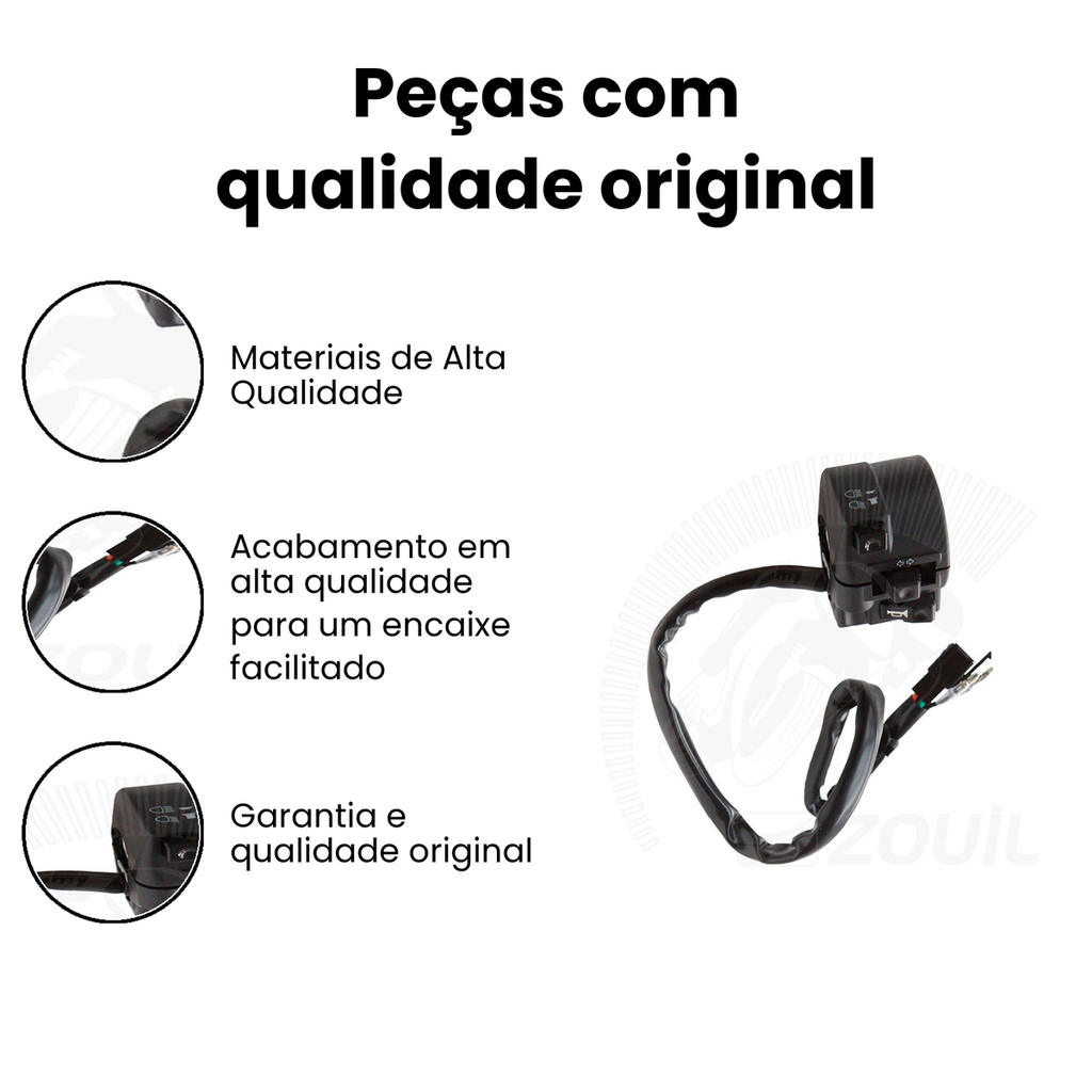 Chave Luz POP100 07/15 Esq. - Zouil - POP - Imagem 3