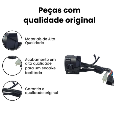 Chave de Luz CBX250 Twister 01/05 Esq. - Zouil (CBX) - Imagem 3