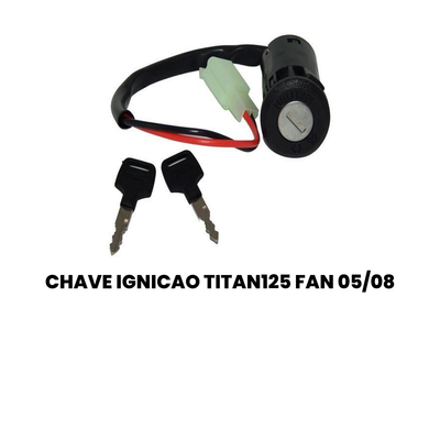 Chave Ignição Titan 125 Fan 05/08 - CG - Imagem 2
