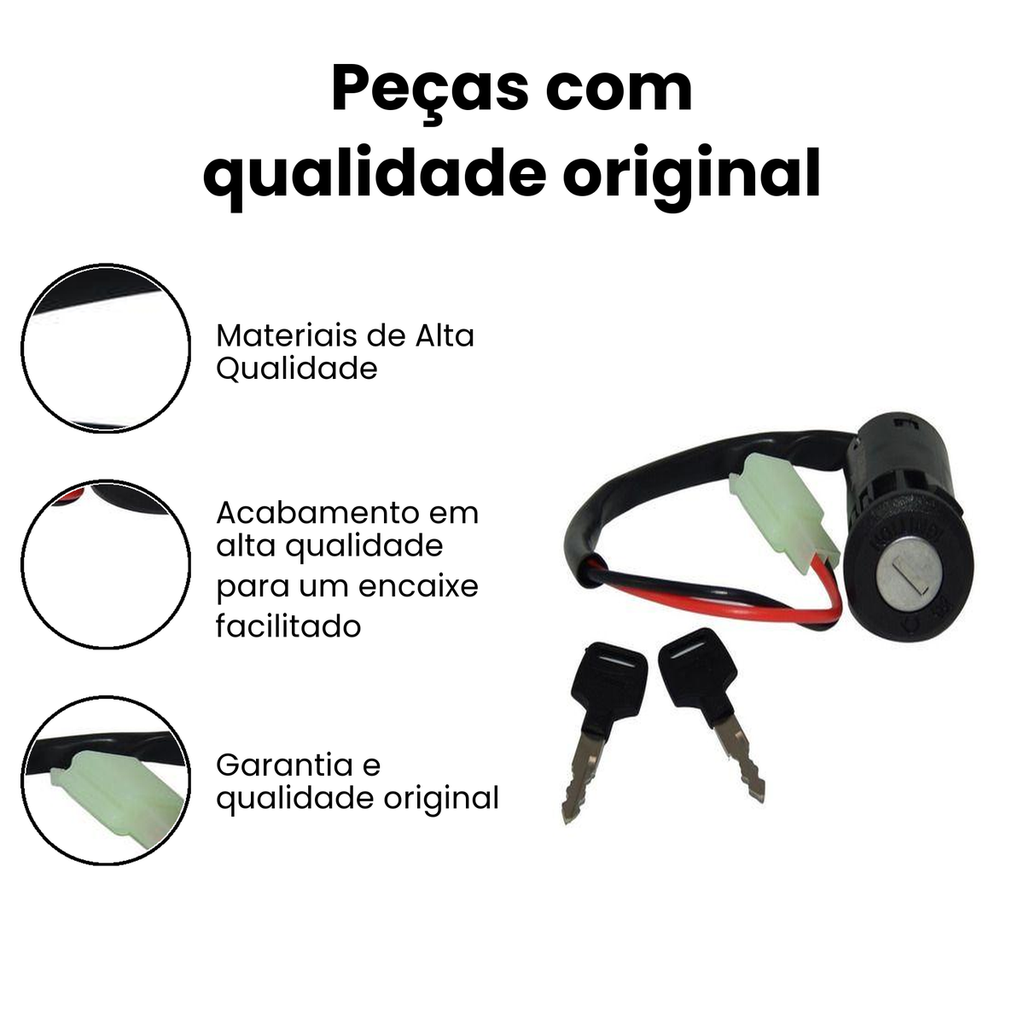 Chave Ignição Titan 125 Fan 05/08 - CG - Imagem 3
