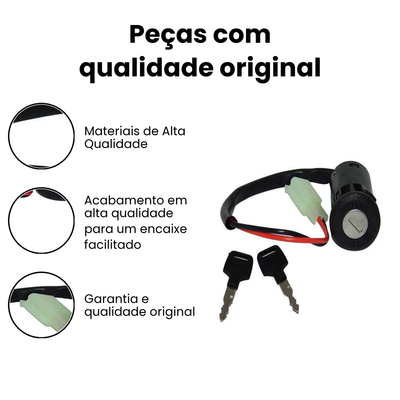 Chave Ignição Titan 125 Fan 05/08 - CG - Imagem 3